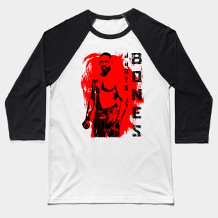 Jones Bones Design Baseball T-Shirt